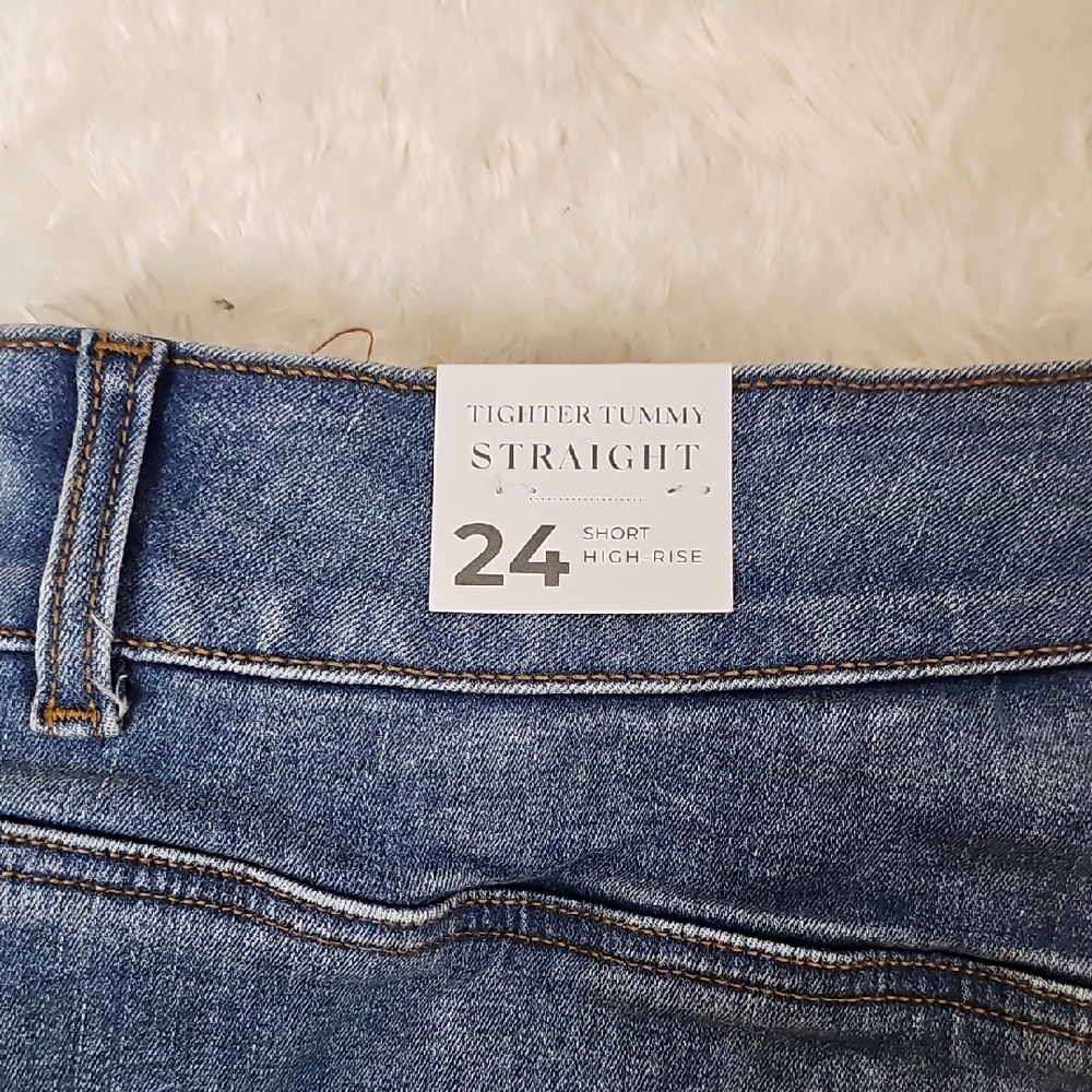 NWT **short** Lane Bryant Straight Leg Jeans - Picture 8 of 9